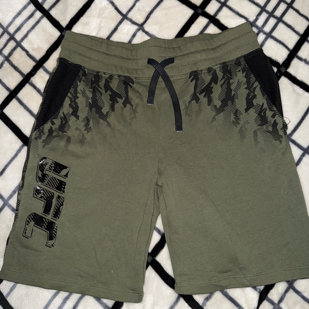 UFC Green and Black Athletic Shorts